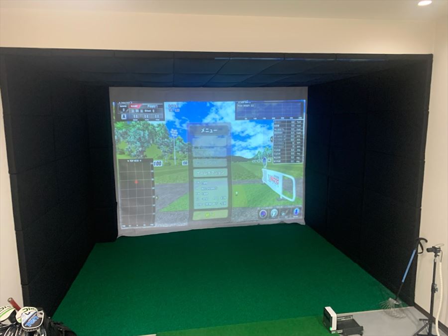 シミュレーションゴルフ改修工事